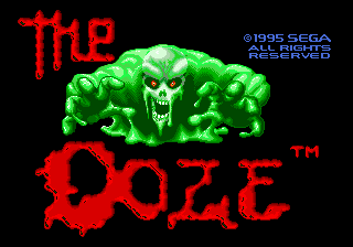 Ooze, The (Europe) Title Screen